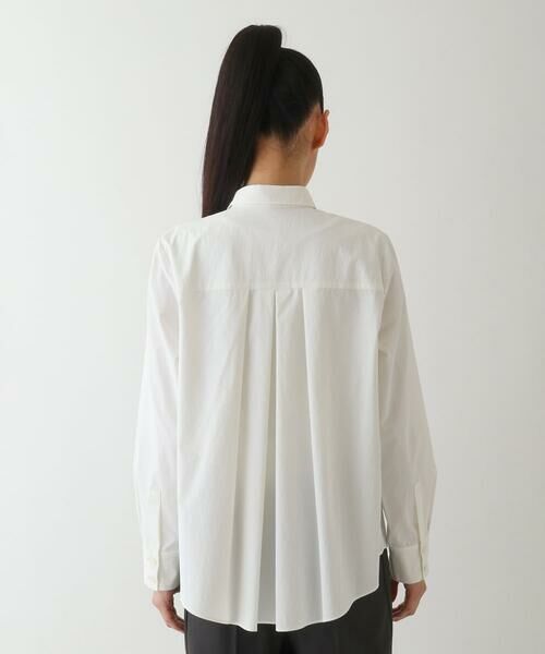 Maison de CINQ / メゾン ドゥ サンク シャツ・ブラウス | 【小さいサイズ/洗濯機で洗える】フロントデザインタックブラウス | 詳細2