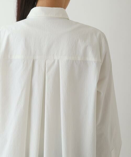 Maison de CINQ / メゾン ドゥ サンク シャツ・ブラウス | 【小さいサイズ/洗濯機で洗える】フロントデザインタックブラウス | 詳細4