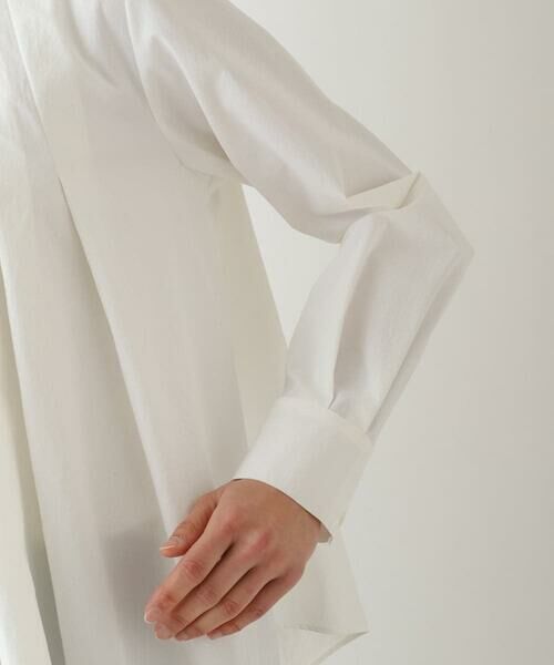 Maison de CINQ / メゾン ドゥ サンク シャツ・ブラウス | 【小さいサイズ/洗濯機で洗える】フロントデザインタックブラウス | 詳細5