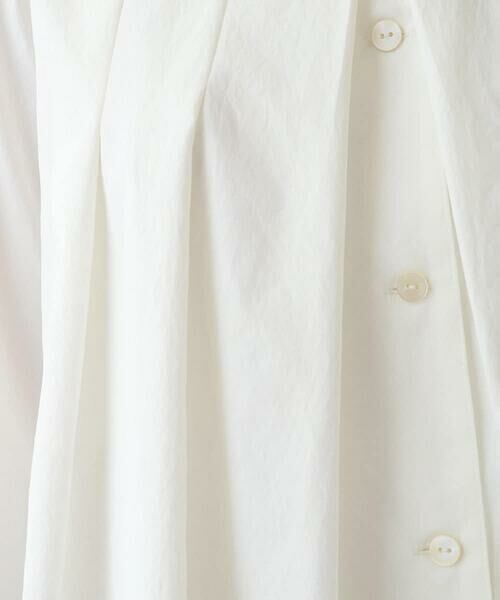 Maison de CINQ / メゾン ドゥ サンク シャツ・ブラウス | 【小さいサイズ/洗濯機で洗える】フロントデザインタックブラウス | 詳細7