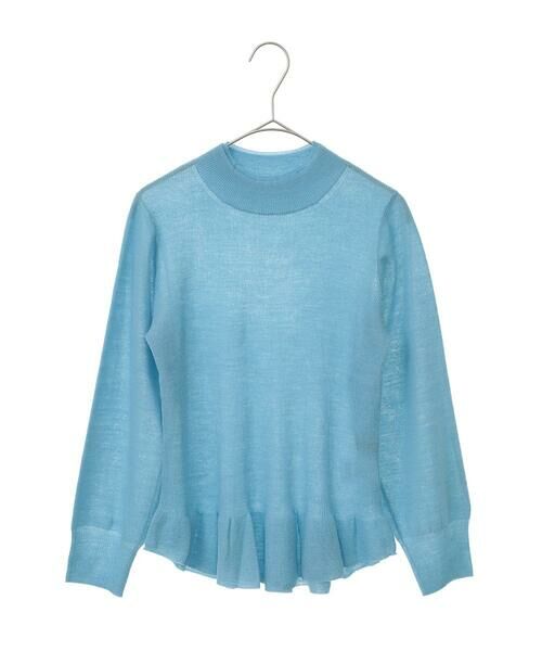 Maison de CINQ / メゾン ドゥ サンク ニット・セーター | 【小さいサイズ】ダブルハイネックペプラムニットプルオーバー | 詳細16