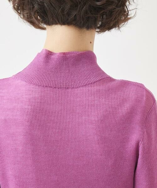 Maison de CINQ / メゾン ドゥ サンク ニット・セーター | 【小さいサイズ】ダブルハイネックペプラムニットプルオーバー | 詳細5
