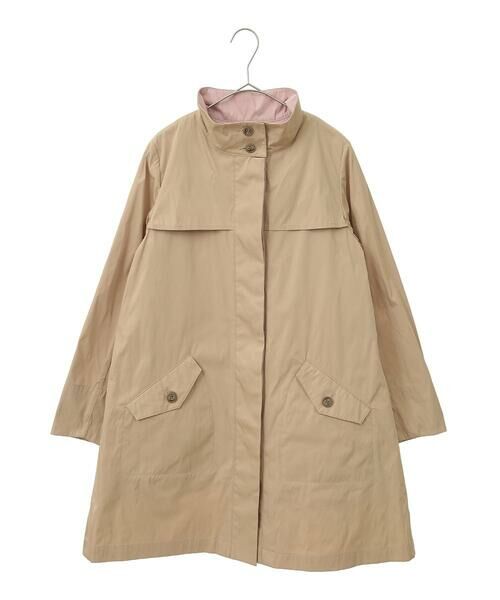 Maison de CINQ / メゾン ドゥ サンク その他アウター | 【小さいサイズ/ライナー付き/洗える】配色アクセントスタンドカラーコート | 詳細18