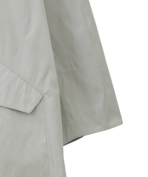 Maison de CINQ / メゾン ドゥ サンク その他アウター | 【小さいサイズ/ライナー付き/洗える】配色アクセントスタンドカラーコート | 詳細23