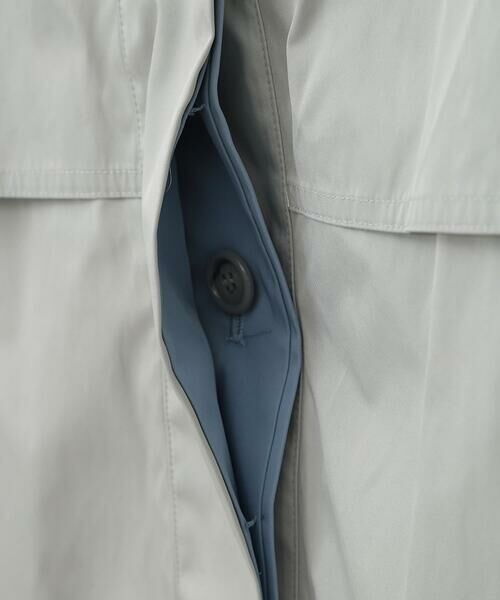 Maison de CINQ / メゾン ドゥ サンク その他アウター | 【小さいサイズ/ライナー付き/洗える】配色アクセントスタンドカラーコート | 詳細25