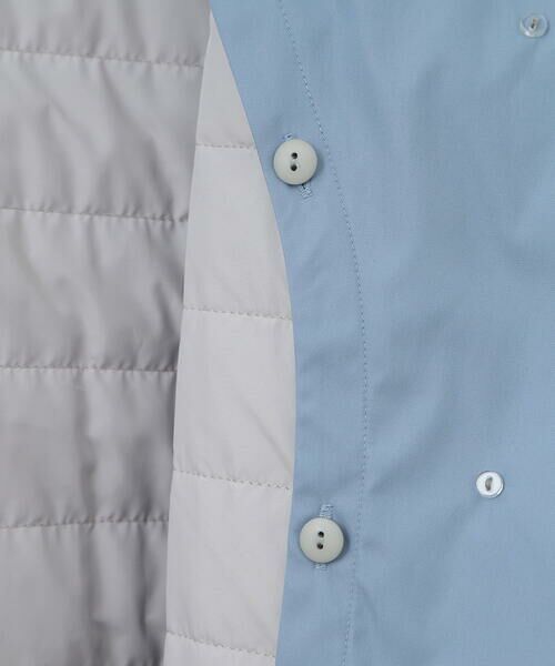 Maison de CINQ / メゾン ドゥ サンク その他アウター | 【小さいサイズ/ライナー付き/洗える】配色アクセントスタンドカラーコート | 詳細26