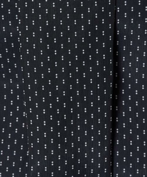 Maison de CINQ / メゾン ドゥ サンク シャツ・ブラウス | 【小さいサイズ】ボウタイ風幾何ドット柄ブラウス/洗える | 詳細11