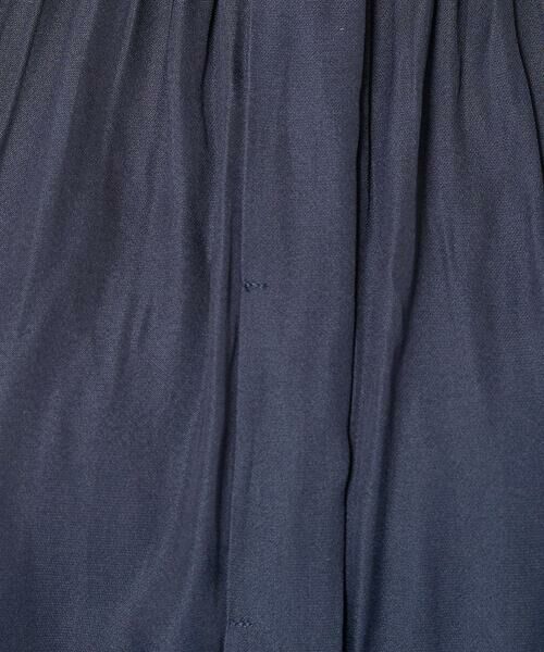 Maison de CINQ / メゾン ドゥ サンク シャツ・ブラウス | 【小さいサイズ】シャーリングデザインサテンブラウス/接触冷感/洗える/セットアップ対応 | 詳細16