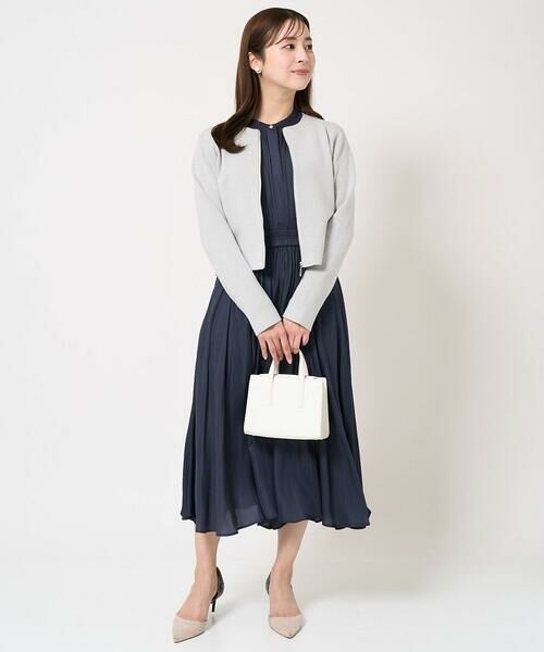 Maison de CINQ / メゾン ドゥ サンク シャツ・ブラウス | 【小さいサイズ】シャーリングデザインサテンブラウス/接触冷感/洗える/セットアップ対応 | 詳細25