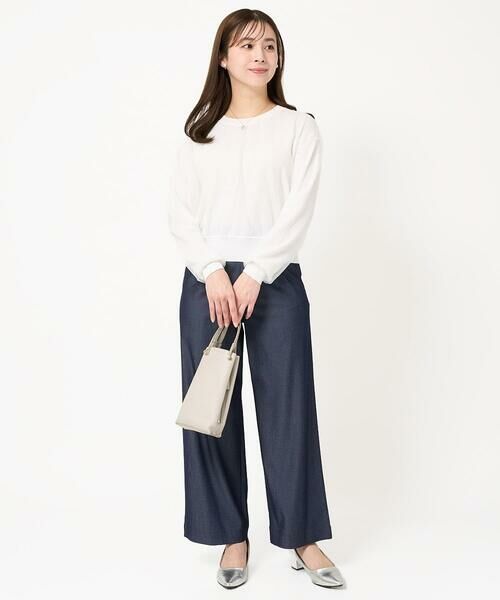 Maison de CINQ / メゾン ドゥ サンク ニット・セーター | 【小さいサイズ】重ねチュールニット/洗える | 詳細21