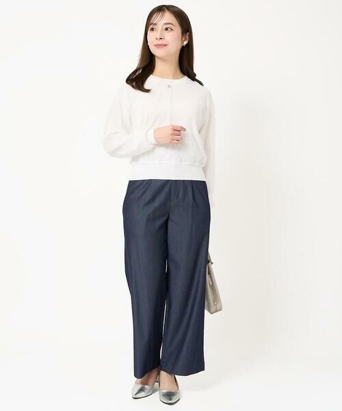 Maison de CINQ / メゾン ドゥ サンク ニット・セーター | 【小さいサイズ】重ねチュールニット/洗える | 詳細22