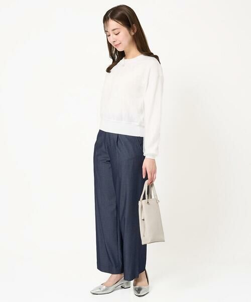 Maison de CINQ / メゾン ドゥ サンク ニット・セーター | 【小さいサイズ】重ねチュールニット/洗える | 詳細23