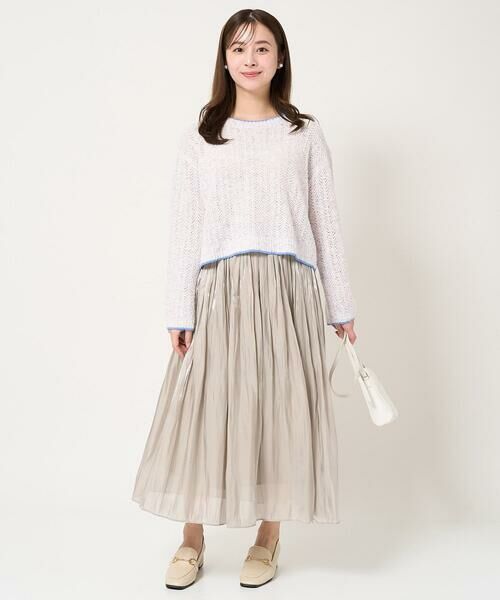 Maison de CINQ / メゾン ドゥ サンク ニット・セーター | 【小さいサイズ】ミックスカラーヤーンニット/洗える | 詳細22