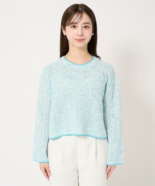 Maison de CINQ / メゾン ドゥ サンク ニット・セーター | 【小さいサイズ】ミックスカラーヤーンニット/洗える | 詳細3