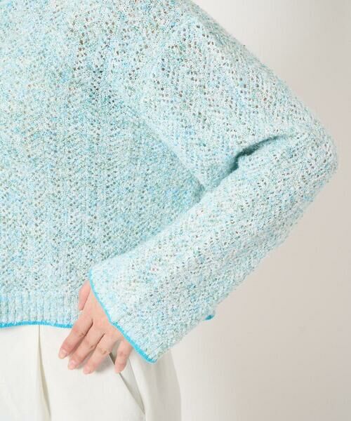 Maison de CINQ / メゾン ドゥ サンク ニット・セーター | 【小さいサイズ】ミックスカラーヤーンニット/洗える | 詳細7
