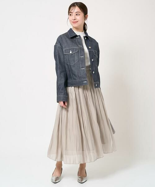 Maison de CINQ / メゾン ドゥ サンク ニット・セーター | 【小さいサイズ】ラメボーダーシアー切替えリブニット/洗える | 詳細27