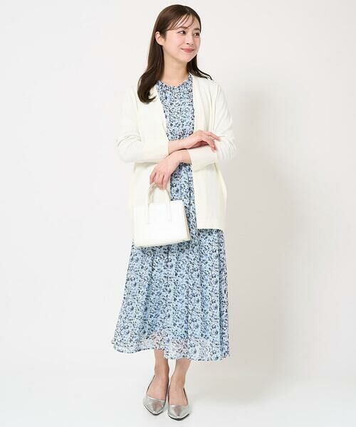 Maison de CINQ / メゾン ドゥ サンク ロング・マキシ丈スカート | 【小さいサイズ】花柄シフォンスカート/丈の長さが選べる/洗える | 詳細10