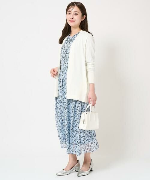 Maison de CINQ / メゾン ドゥ サンク ロング・マキシ丈スカート | 【小さいサイズ】花柄シフォンスカート/丈の長さが選べる/洗える | 詳細11