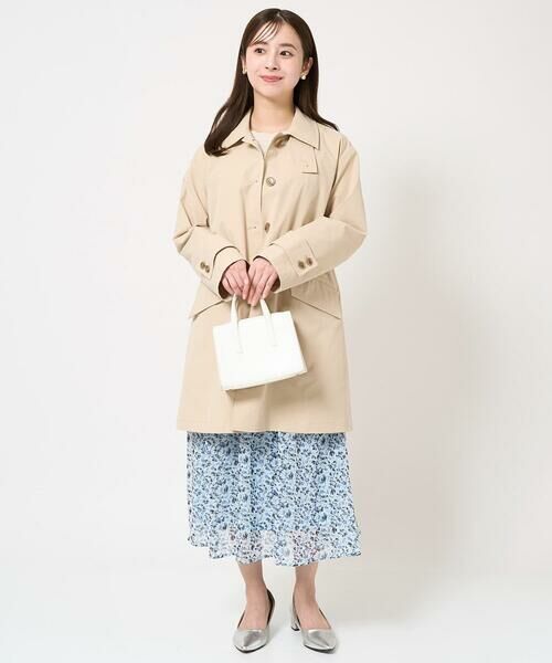 Maison de CINQ / メゾン ドゥ サンク ロング・マキシ丈スカート | 【小さいサイズ】花柄シフォンスカート/丈の長さが選べる/洗える | 詳細19