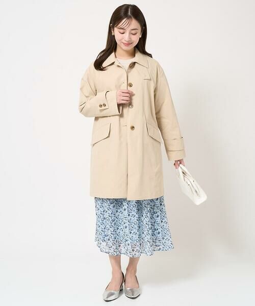 Maison de CINQ / メゾン ドゥ サンク ロング・マキシ丈スカート | 【小さいサイズ】花柄シフォンスカート/丈の長さが選べる/洗える | 詳細20