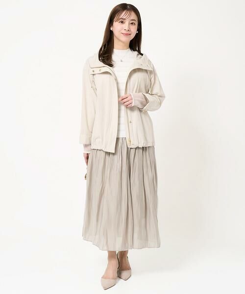 Maison de CINQ / メゾン ドゥ サンク ロング・マキシ丈スカート | 【小さいサイズ】シャイニーサテンスカート/洗える | 詳細19