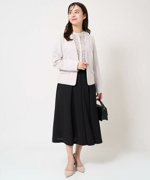 Maison de CINQ / メゾン ドゥ サンク ロング・マキシ丈スカート | 【小さいサイズ】タックフレアースカート/洗える | 詳細16