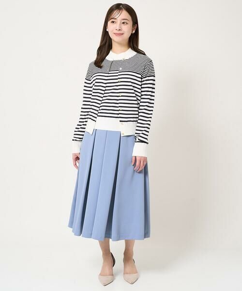 Maison de CINQ / メゾン ドゥ サンク ロング・マキシ丈スカート | 【小さいサイズ】タックフレアースカート/洗える | 詳細21