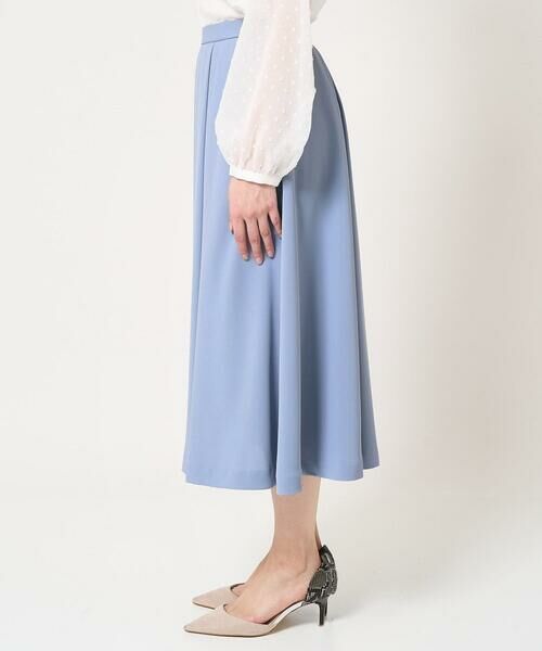 Maison de CINQ / メゾン ドゥ サンク ロング・マキシ丈スカート | 【小さいサイズ】タックフレアースカート/洗える | 詳細4