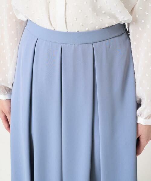 Maison de CINQ / メゾン ドゥ サンク ロング・マキシ丈スカート | 【小さいサイズ】タックフレアースカート/洗える | 詳細6