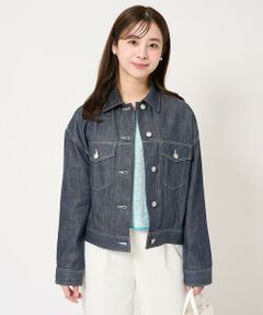 Maison de CINQ / メゾン ドゥ サンク Gジャン・デニムジャケット | 【小さいサイズ】デニムライクジャケット