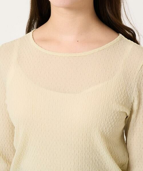 Maison de CINQ / メゾン ドゥ サンク カットソー | 【小さいサイズ】ポコポコシアーカットソー/洗える | 詳細7