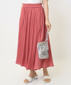 Maison de CINQ / メゾン ドゥ サンク その他パンツ | 【小さいサイズ】サテンガウチョパンツ/接触冷感/洗える/新色追加//セットアップ対応