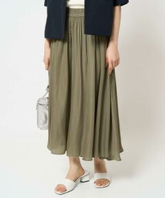 Maison de CINQ / メゾン ドゥ サンク その他パンツ | 【小さいサイズ】サテンガウチョパンツ/接触冷感/洗える/新色追加//セットアップ対応