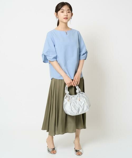 Maison de CINQ / メゾン ドゥ サンク その他パンツ | 【小さいサイズ】サテンガウチョパンツ/接触冷感/洗える/新色追加//セットアップ対応 | 詳細14