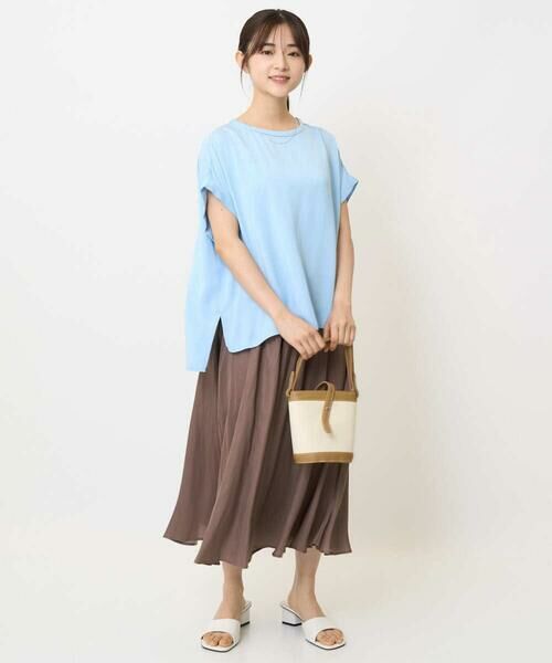 Maison de CINQ / メゾン ドゥ サンク その他パンツ | 【小さいサイズ】サテンガウチョパンツ/接触冷感/洗える/新色追加//セットアップ対応 | 詳細21