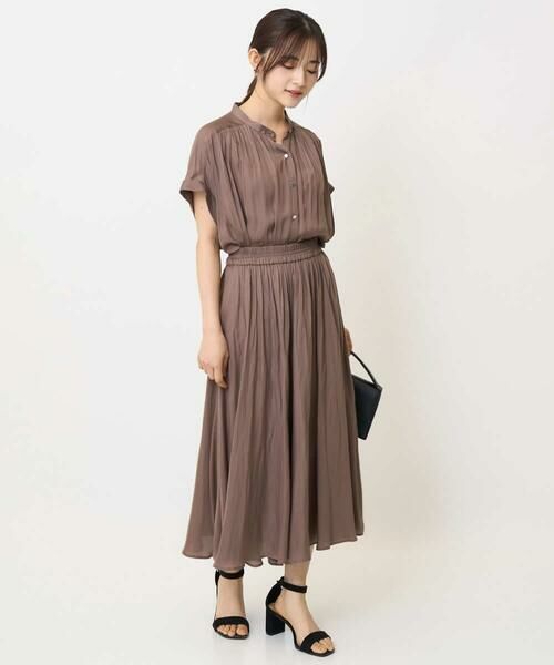 Maison de CINQ / メゾン ドゥ サンク その他パンツ | 【小さいサイズ】サテンガウチョパンツ/接触冷感/洗える/新色追加//セットアップ対応 | 詳細24