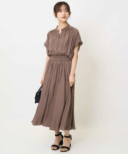 Maison de CINQ / メゾン ドゥ サンク その他パンツ | 【小さいサイズ】サテンガウチョパンツ/接触冷感/洗える/新色追加//セットアップ対応 | 詳細25