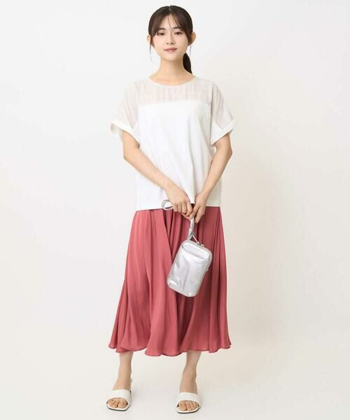 Maison de CINQ / メゾン ドゥ サンク その他パンツ | 【小さいサイズ】サテンガウチョパンツ/接触冷感/洗える/新色追加//セットアップ対応 | 詳細28