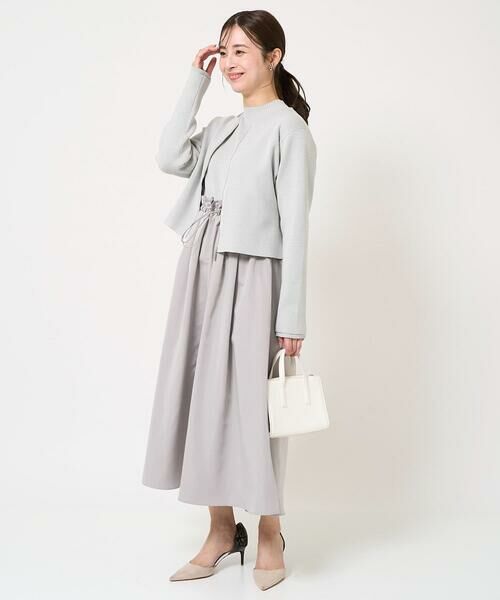 Maison de CINQ / メゾン ドゥ サンク その他アウター | 【小さいサイズ】ジップアップニットブルゾン/洗える/セットアップ対応 | 詳細20