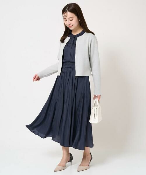 Maison de CINQ / メゾン ドゥ サンク その他アウター | 【小さいサイズ】ジップアップニットブルゾン/洗える/セットアップ対応 | 詳細26