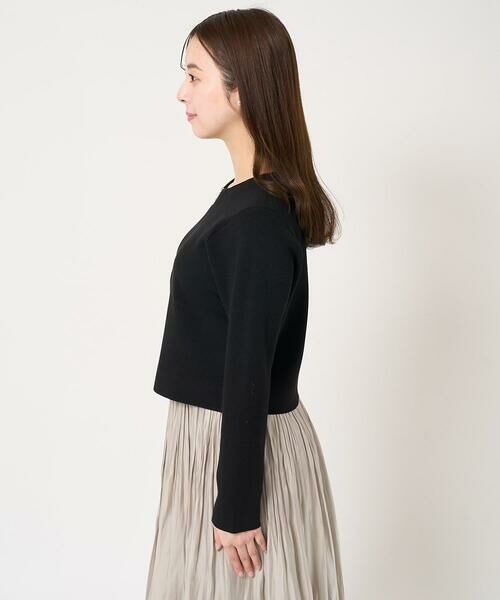 Maison de CINQ / メゾン ドゥ サンク その他アウター | 【小さいサイズ】ジップアップニットブルゾン/洗える/セットアップ対応 | 詳細6