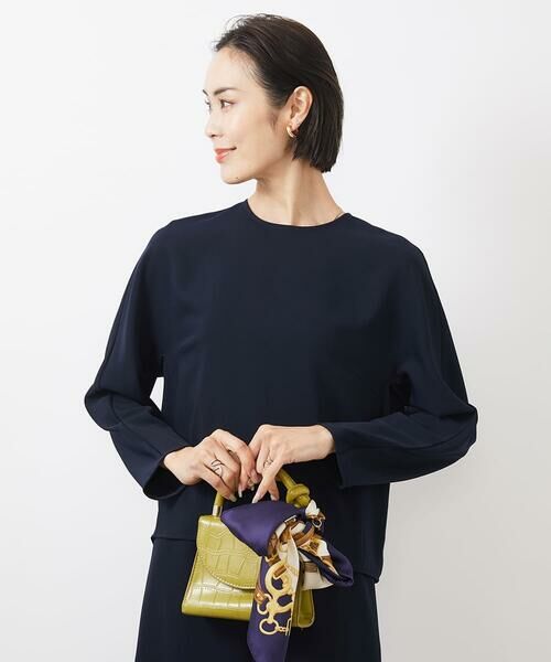 Maison de CINQ / メゾン ドゥ サンク シャツ・ブラウス | [小さいサイズ]プルオーバーブラウス(セットアップ対応/洗える) | 詳細1