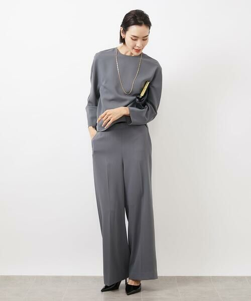 Maison de CINQ / メゾン ドゥ サンク シャツ・ブラウス | [小さいサイズ]プルオーバーブラウス(セットアップ対応/洗える) | 詳細12