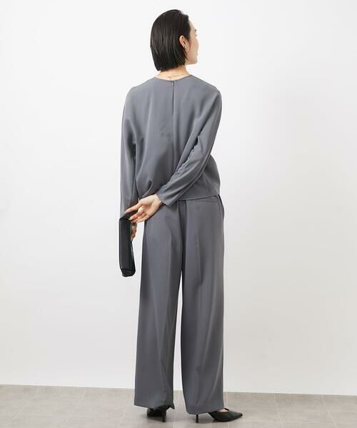 Maison de CINQ / メゾン ドゥ サンク シャツ・ブラウス | [小さいサイズ]プルオーバーブラウス(セットアップ対応/洗える) | 詳細14