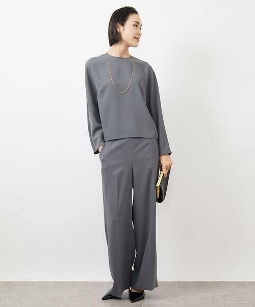 Maison de CINQ / メゾン ドゥ サンク シャツ・ブラウス | [小さいサイズ]プルオーバーブラウス(セットアップ対応/洗える) | 詳細15