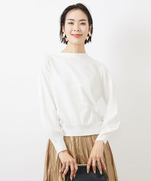 Maison de CINQ / メゾン ドゥ サンク ニット・セーター | [小さいサイズ]ホールガーメント(R)ボトルネックニット | 詳細1