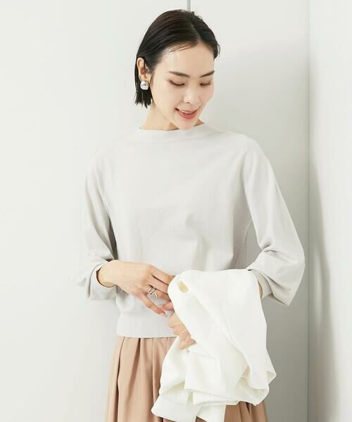 Maison de CINQ / メゾン ドゥ サンク ニット・セーター | [小さいサイズ]ホールガーメント(R)ボトルネックニット | 詳細3