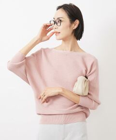 Maison de CINQ / メゾン ドゥ サンク ニット・セーター | [小さいサイズ]ホールガーメント(R)ドルマンスリーブニット(7分袖)