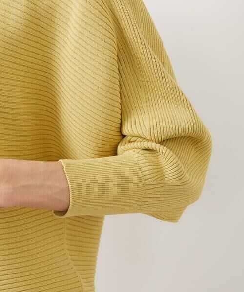 Maison de CINQ / メゾン ドゥ サンク ニット・セーター | [小さいサイズ]ホールガーメント(R)ドルマンスリーブニット(7分袖) | 詳細8