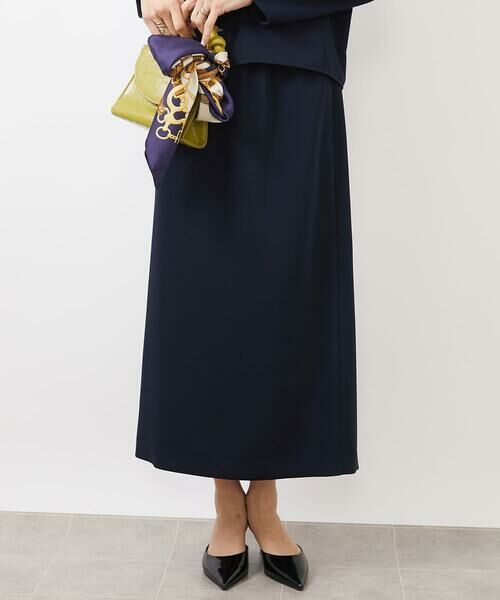 Maison de CINQ / メゾン ドゥ サンク ロング・マキシ丈スカート | [小さいサイズ]ペンシルスカート(セットアップ対応/洗える) | 詳細1